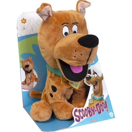 Peluche SCOOBY DOO parlante animée MARRON 3 - vertbaudet enfant 