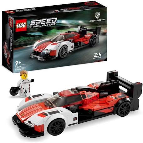 LEGO® Speed Champions 76916 Porsche 963, Kit de Maquette de Voiture de Course, Jouet pour Enfants BLANC 1 - vertbaudet enfant 