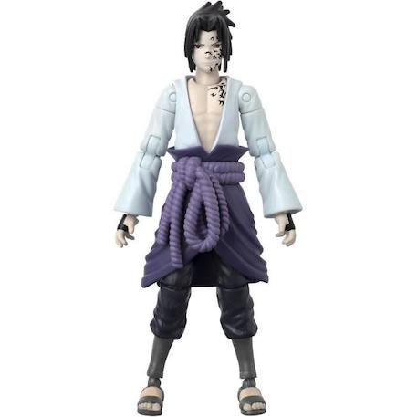 Figurine articulée Sasuke 17cm - Anime Heroes Beyond - Naruto Shippuden - BANDAI BLANC 5 - vertbaudet enfant 