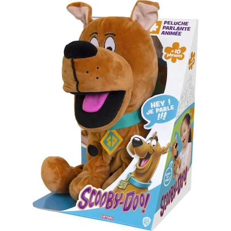 Peluche SCOOBY DOO parlante animée MARRON 5 - vertbaudet enfant 