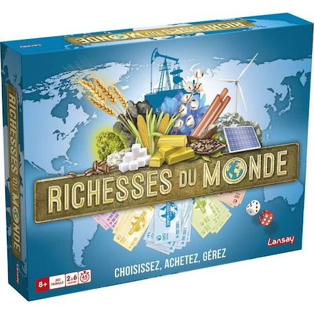 LANSAY - RICHESSES DU MONDE - Jeu de société - Version Originale - 2 à 6 joueurs - Dès 8 ans BLEU 4 - vertbaudet enfant 