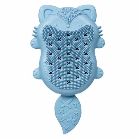 Brosse et éponge de bain pour bébé BLEU 1 - vertbaudet enfant 