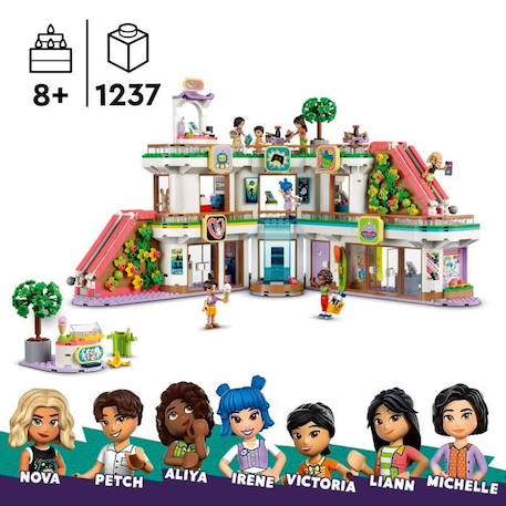 LEGO® 42604 Friends Le Centre Commercial de Heartlake City, Jouet de Poupée pour Filles et Garçons, Kit avec Personnages BLEU 2 - vertbaudet enfant 