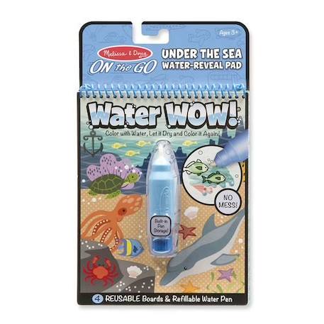 Melissa & Doug - Water Wow! Sous la mer BLEU 1 - vertbaudet enfant 