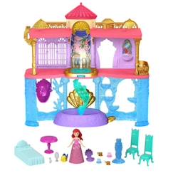 Jouet-Poupons et poupées-Disney-Princesses Disney-Le Château d’Ariel-Coffret Deluxe HLW95