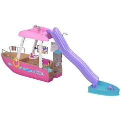 Jouet-Barbie®-Bateau de Rêve-Coffret bateau, piscine, toboggan, accessoires HJV37