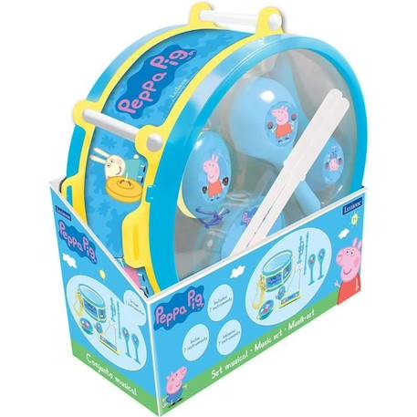 Set Musical 7pcs Peppa Pig BLEU 4 - vertbaudet enfant 