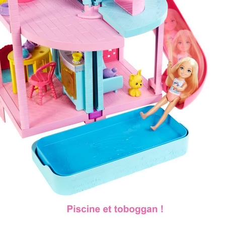 Barbie®-La Maison de Chelsea, 50 cm, animaux et + de 15 accessoires HCK77 ROUGE 6 - vertbaudet enfant 