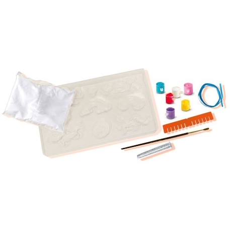 SES CREATIVE - Moulage et peinture Licornes - Kit créatif pour enfants de plus de 5 ans JAUNE 2 - vertbaudet enfant 