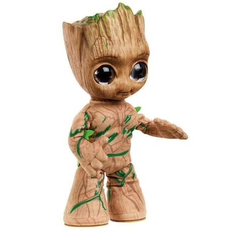 Marvel-Peluche dansante et parlante Groot HJM23 MARRON 2 - vertbaudet enfant 