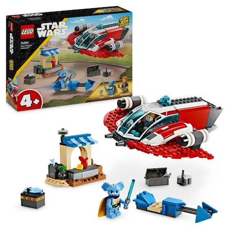 LEGO® 75384 Star Wars Le Crimson Firehawk, Jouet de Construction avec Speeder Bike et Minifigurines ROUGE 1 - vertbaudet enfant 