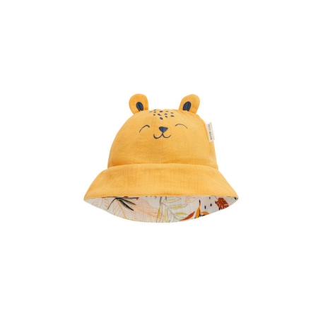 Bébé-Accessoires-Chapeau-Bob bébé réversible en gaze de coton bébé Wakae