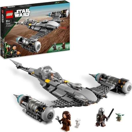 LEGO® Star Wars : Le livre de Boba Fett - Le chasseur N-1 du Mandalorien 75325 - Jeu de construction pour les enfants dès 9 ans GRIS 1 - vertbaudet enfant 