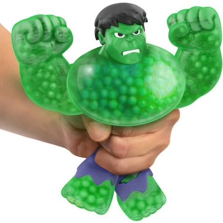 Figurine Hulk S3 - MOOSE TOYS - 11 cm - Goo Jit Zu Marvel - Vert et bleu VERT 3 - vertbaudet enfant 