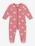 Pyjama bébé en velours imprimé coeur PETIT BATEAU rose imprimé 1 - vertbaudet enfant 