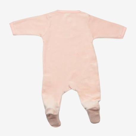 Pyjama bébé 3 mois - TROIS KILOS SEPT - Velours doux et chaud - Ouverture devant ROSE 2 - vertbaudet enfant 