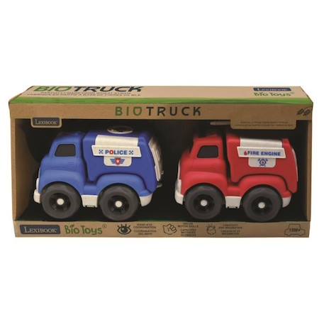 Pack police camion pompier BLEU 1 - vertbaudet enfant 