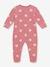 Pyjama bébé en velours imprimé coeur PETIT BATEAU rose imprimé 2 - vertbaudet enfant 