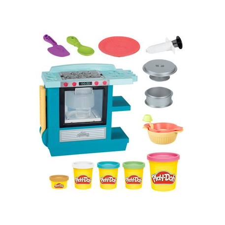 PLAY-DOH Le Gâteau d'anniversaire avec 5 Pots - Kitchen Creations - Pâte à modeler atoxique - pour enfants - dès 3 ans BLEU 3 - vertbaudet enfant 