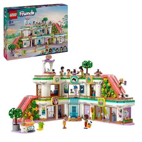 LEGO® 42604 Friends Le Centre Commercial de Heartlake City, Jouet de Poupée pour Filles et Garçons, Kit avec Personnages BLEU 1 - vertbaudet enfant 