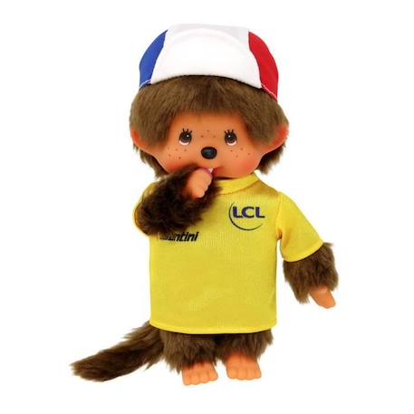 Peluche Monchhichi Tour de France - 20 cm - BANDAI VERT 4 - vertbaudet enfant 