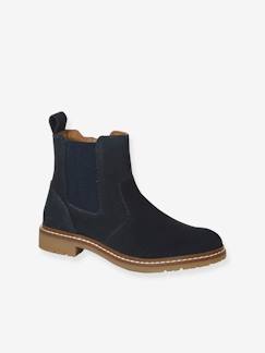 Chaussures-Chaussures garçon 23-38-Boots Chelsea cuir garçon