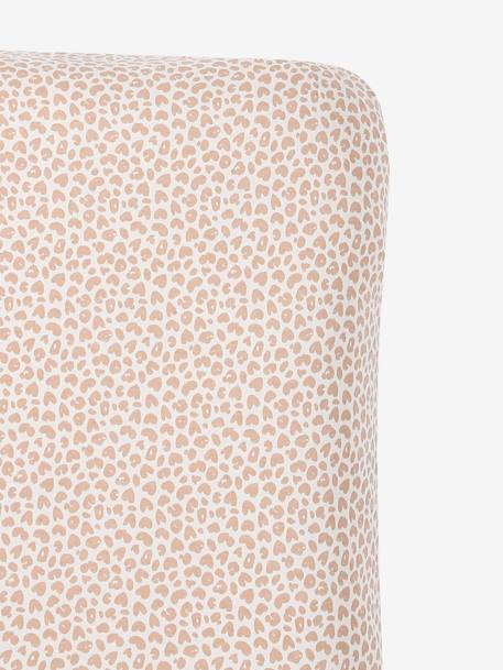 Lot de 2 housses de matelas à langer animaux en éponge blush+Dans les bois+Lovely Leo+noix de pécan 19 - vertbaudet enfant 