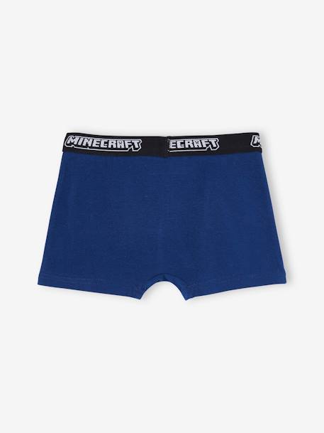 Lot de 3 boxers Minecraft® garçon marine 5 - vertbaudet enfant 