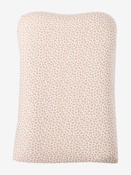 Lot de 2 housses de matelas à langer animaux blush+Dans les bois+Lovely Leo+noix de pécan 16 - vertbaudet enfant 