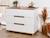 Commode Milor - blanc & bois BLANC 1 - vertbaudet enfant 