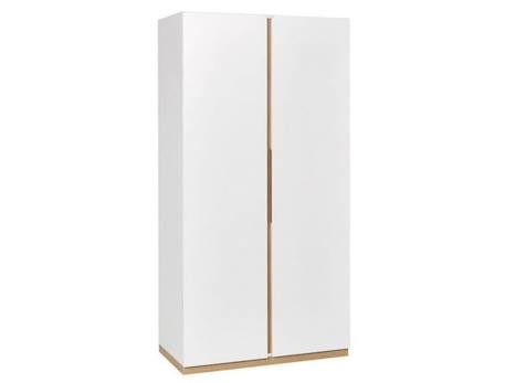 Armoire Nomade - blanc & bois BLANC 3 - vertbaudet enfant 