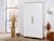 Armoire MILOR - blanc & bois BLANC 1 - vertbaudet enfant 