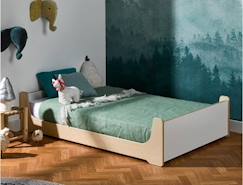 Chambre et rangement-Lit Montessori 90x140 cm Essentiel - blanc / bois