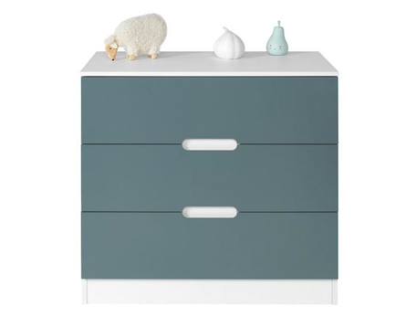 Commode Opus - Blanc & Vert mousse VERT 2 - vertbaudet enfant 