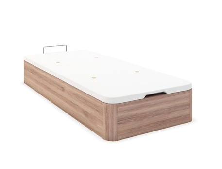 Lit coffre 90x200 TEMMA - Chêne naturel MARRON 3 - vertbaudet enfant 