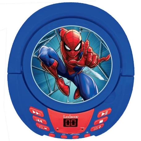 Lecteur CD Bluetooth Spider-Man avec Effets Lumineux BLEU 4 - vertbaudet enfant 