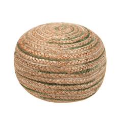 Puériculture-Pouf tressé jute PAMPA - Nattiot