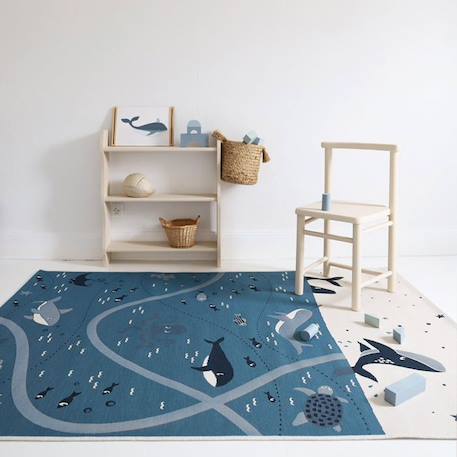 Tapis de jeu pour enfant - DEEP BLUE - Nattiot BLEU 1 - vertbaudet enfant 