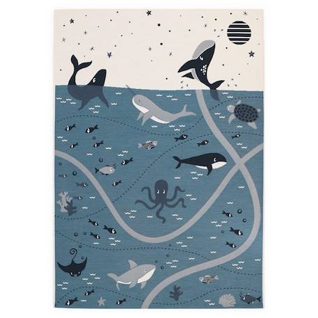 Tapis de jeu pour enfant - DEEP BLUE - Nattiot BLEU 2 - vertbaudet enfant 