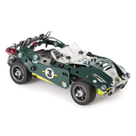 Cabriolet 5 en 1 - MECCANO - Rétro friction - Jeu de construction VERT 2 - vertbaudet enfant 