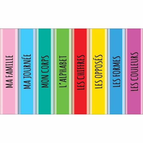 Ma Petite Bibliothèque 'Lis et Apprends' Multicolore ROUGE 2 - vertbaudet enfant 