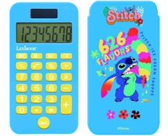 Jouet-Calculatrice de poche - Stitch - 8 chiffres - Écran solaire - Double alimentation - Compacte