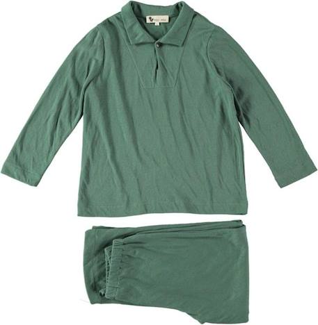 Pyjama enfant Nino VERT 1 - vertbaudet enfant 