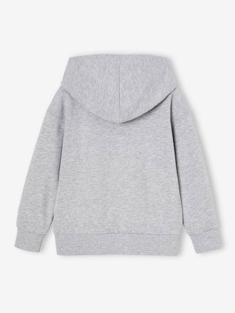 Sweat à capuche Pokémon® gris chiné 2 - vertbaudet enfant 