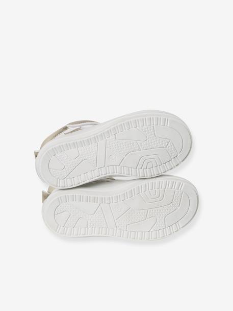 Baskets montantes fille zippées et à lacets blanc 5 - vertbaudet enfant 