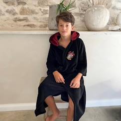Robe de chambre brodée à capuche, HARRY POTTER SCHOOL Taille 6-12 ans  - vertbaudet enfant