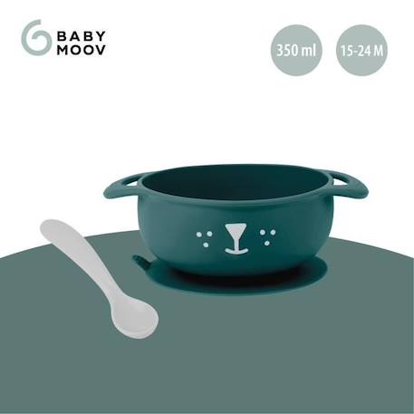 Babymoov Coffret repas 15-24 mois, TAST'ISY Chien Bleu BLEU 3 - vertbaudet enfant 