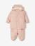 Ensemble manteau + salopette de pluie bébé rose poudré 1 - vertbaudet enfant 