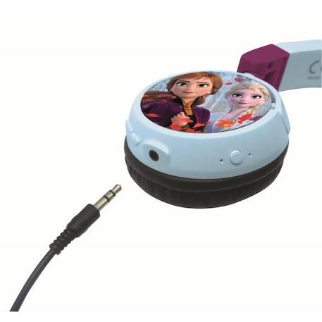 Casque audio enfant - LA REINE DES NEIGES 2 - Bluetooth® - Limitation de son - LEXIBOOK BLEU 3 - vertbaudet enfant 