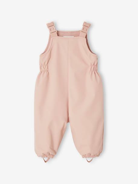 Ensemble manteau + salopette de pluie bébé rose poudré 3 - vertbaudet enfant 